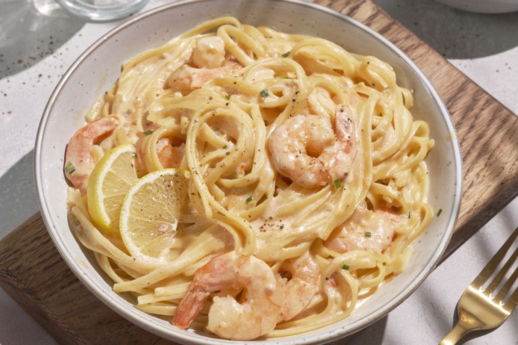 Resep Spaghetti Carbonara Udang